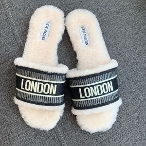 NWOB Steve Madden LONDON flat shoes size 9M
